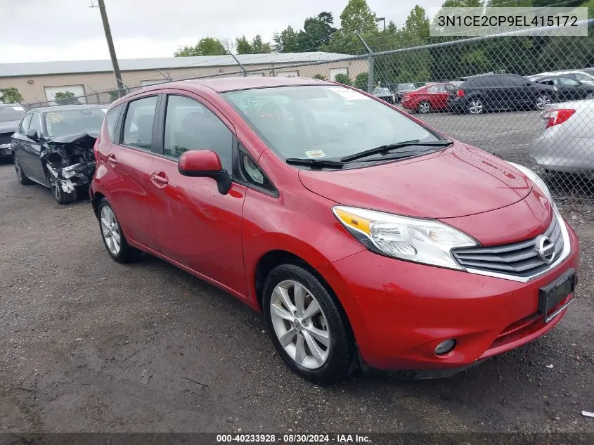 2014 Nissan Versa Note Sv VIN: 3N1CE2CP9EL415172 Lot: 40233928