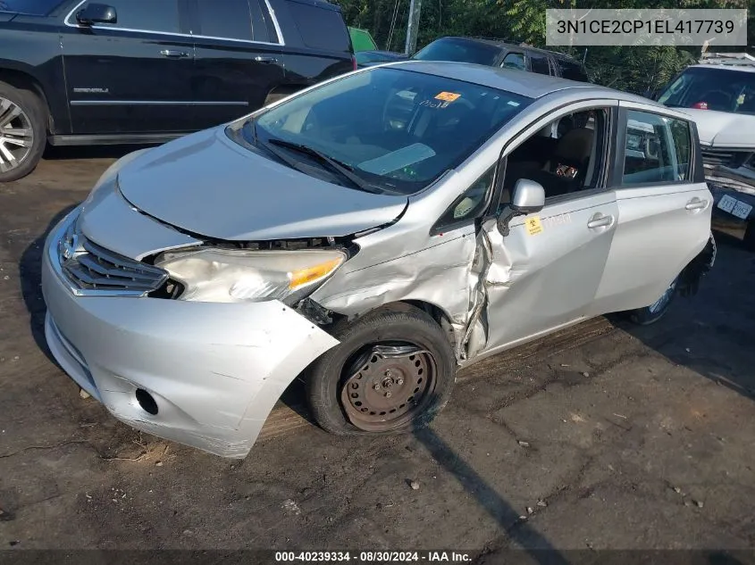 2014 Nissan Versa Note S Plus VIN: 3N1CE2CP1EL417739 Lot: 40239334