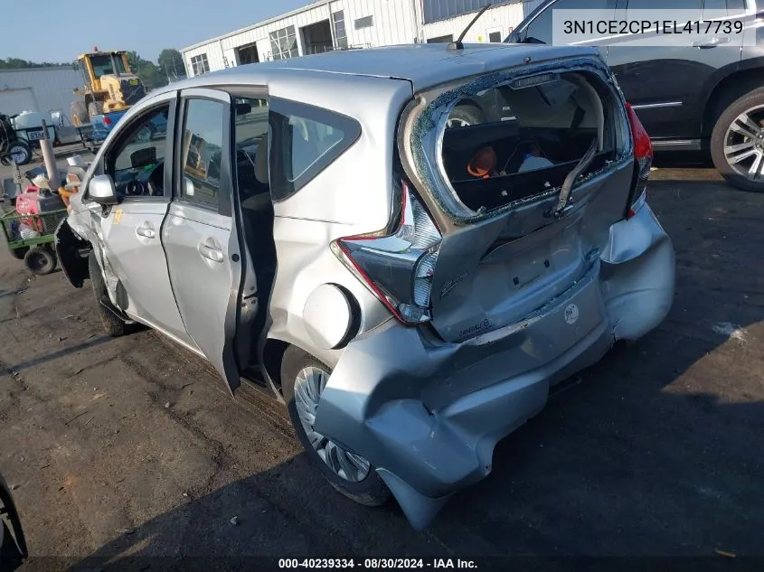 2014 Nissan Versa Note S Plus VIN: 3N1CE2CP1EL417739 Lot: 40239334