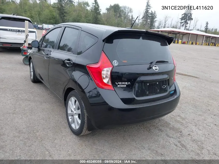 3N1CE2DP1EL411620 2014 Nissan Versa Note Sv