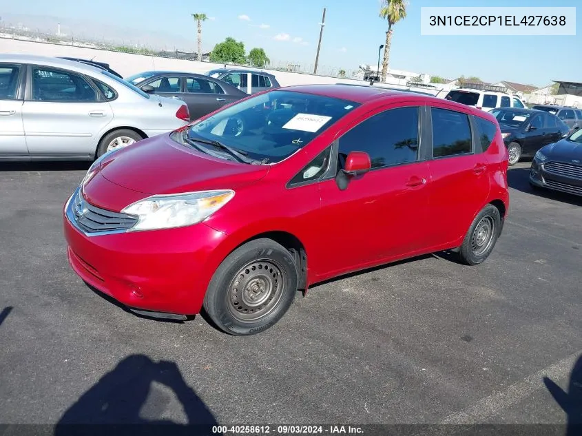 3N1CE2CP1EL427638 2014 Nissan Versa Note S Plus