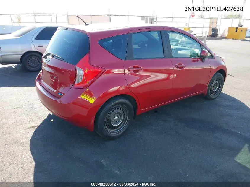 2014 Nissan Versa Note S Plus VIN: 3N1CE2CP1EL427638 Lot: 40258612