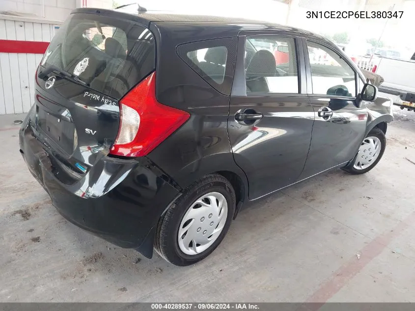 3N1CE2CP6EL380347 2014 Nissan Versa Note Sv