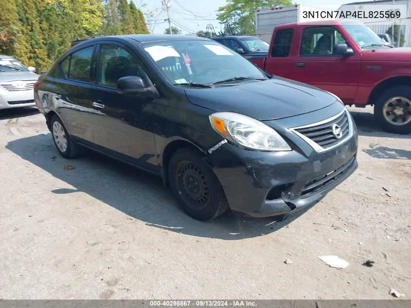 3N1CN7AP4EL825569 2014 Nissan Versa 1.6 Sv