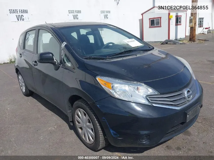 3N1CE2CP0EL364855 2014 Nissan Versa Note S Plus