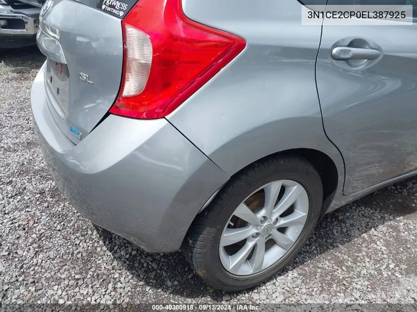 3N1CE2CP0EL387925 2014 Nissan Versa Note Sv