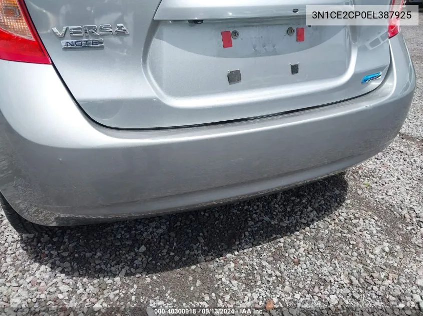 3N1CE2CP0EL387925 2014 Nissan Versa Note Sv