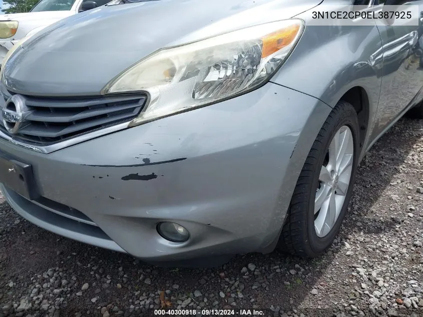 3N1CE2CP0EL387925 2014 Nissan Versa Note Sv