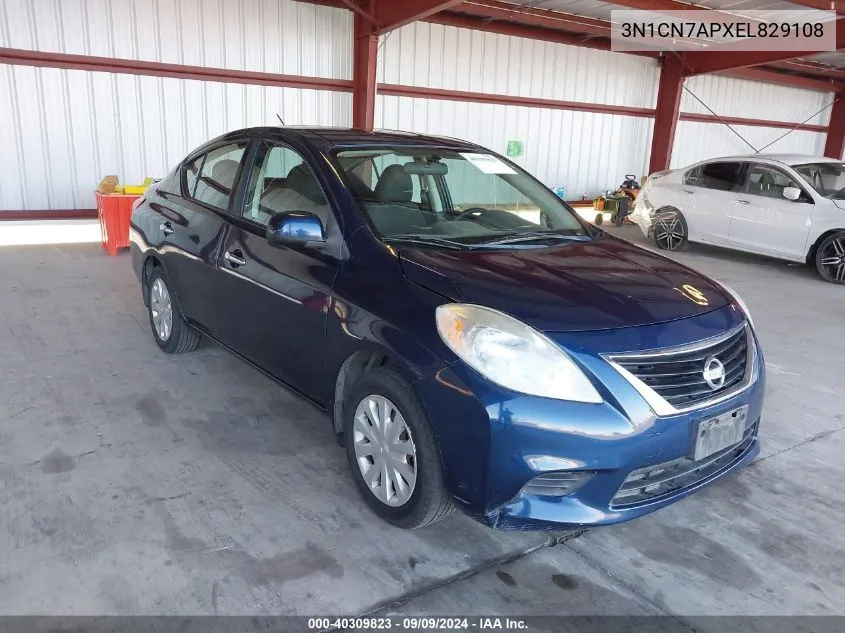 3N1CN7APXEL829108 2014 Nissan Versa 1.6 Sv