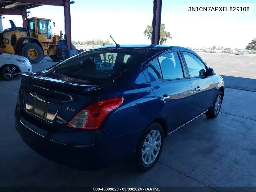 3N1CN7APXEL829108 2014 Nissan Versa 1.6 Sv