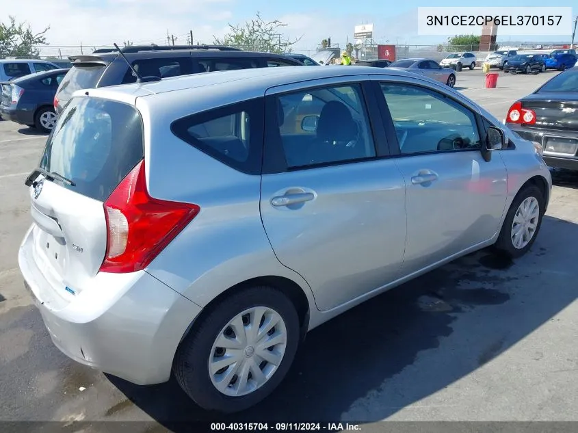 3N1CE2CP6EL370157 2014 Nissan Versa Note Sv