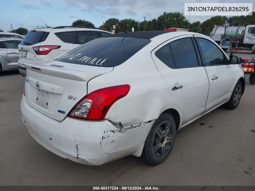 2014 Nissan Versa 1.6 Sv VIN: 3N1CN7APDEL826295 Lot: 40317224