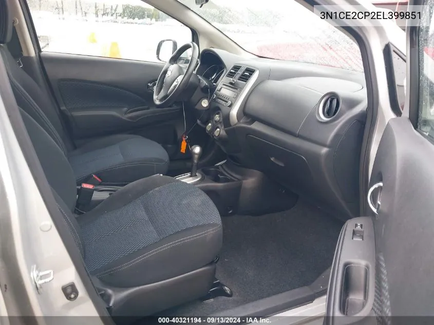 3N1CE2CP2EL399851 2014 Nissan Versa Note Sv