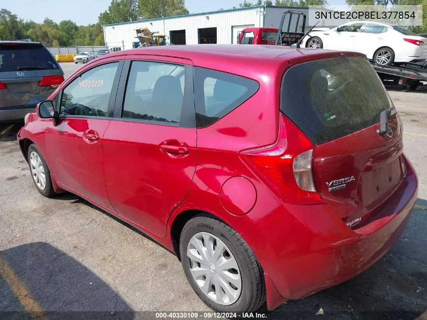 2014 Nissan Versa Note Sv VIN: 3N1CE2CP8EL377854 Lot: 40330109