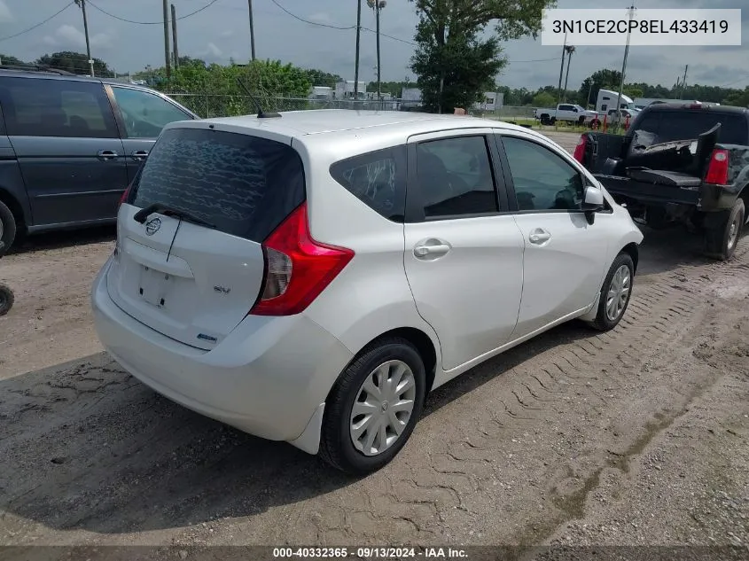 2014 Nissan Versa Note S/S Plus/Sv/Sl VIN: 3N1CE2CP8EL433419 Lot: 40332365