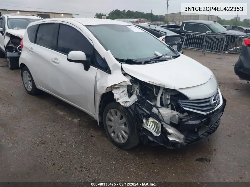 3N1CE2CP4EL422353 2014 Nissan Versa Note S/S Plus/Sv/Sl