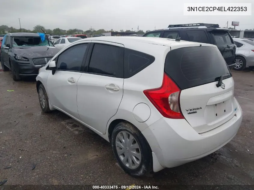 3N1CE2CP4EL422353 2014 Nissan Versa Note S/S Plus/Sv/Sl