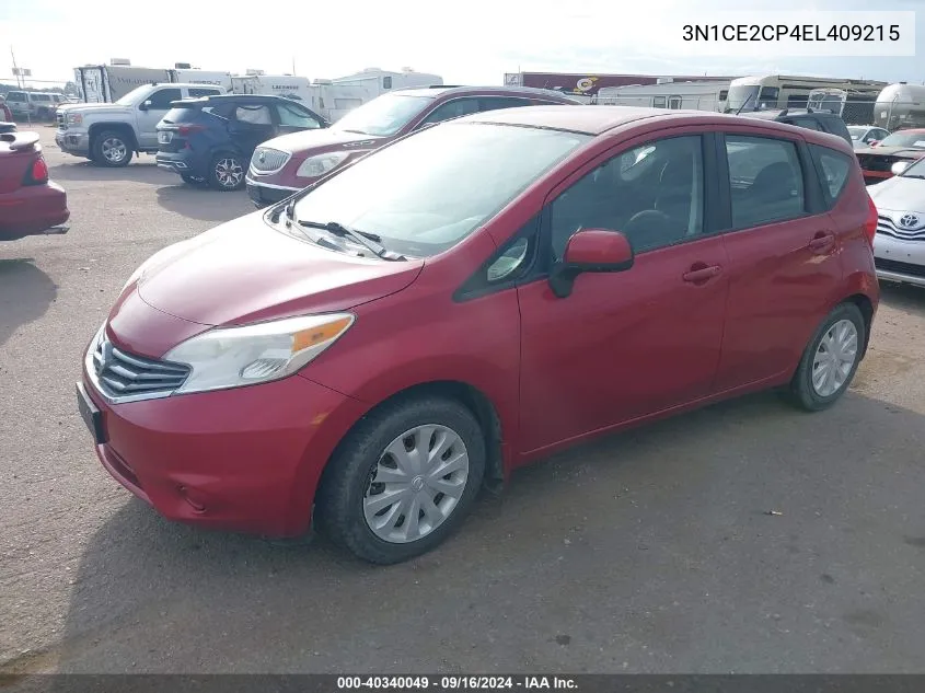 3N1CE2CP4EL409215 2014 Nissan Versa Note S (Sr)/S Plus/Sv