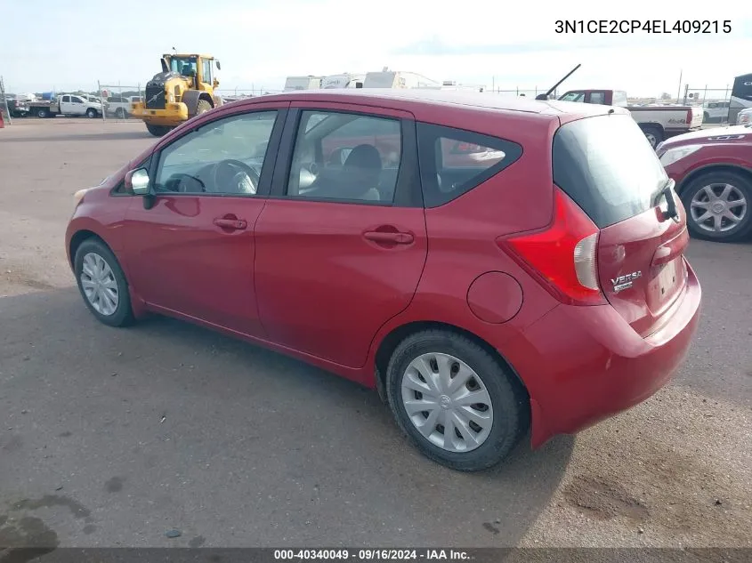 3N1CE2CP4EL409215 2014 Nissan Versa Note S (Sr)/S Plus/Sv