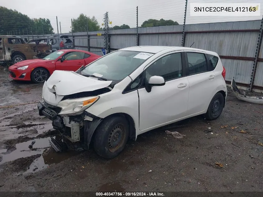 2014 Nissan Versa Note S/S Plus/Sv/Sl VIN: 3N1CE2CP4EL412163 Lot: 40347756