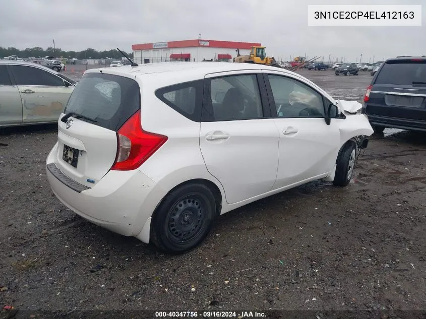 2014 Nissan Versa Note S/S Plus/Sv/Sl VIN: 3N1CE2CP4EL412163 Lot: 40347756