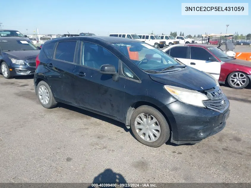 2014 Nissan Versa Note Sv VIN: 3N1CE2CP5EL431059 Lot: 40399400