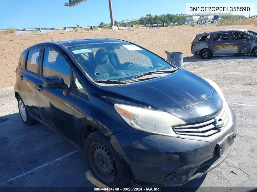 3N1CE2CP0EL355590 2014 Nissan Versa Note Sv