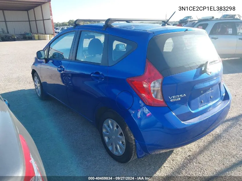 2014 Nissan Versa Note Sv VIN: 3N1CE2CP1EL383298 Lot: 40459834