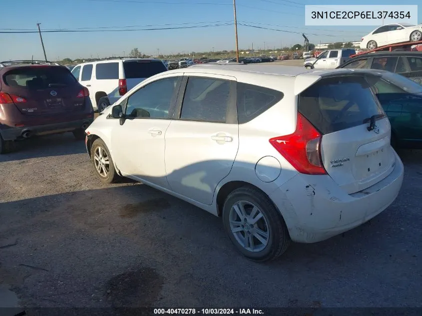 2014 Nissan Versa Note S Plus VIN: 3N1CE2CP6EL374354 Lot: 40470278