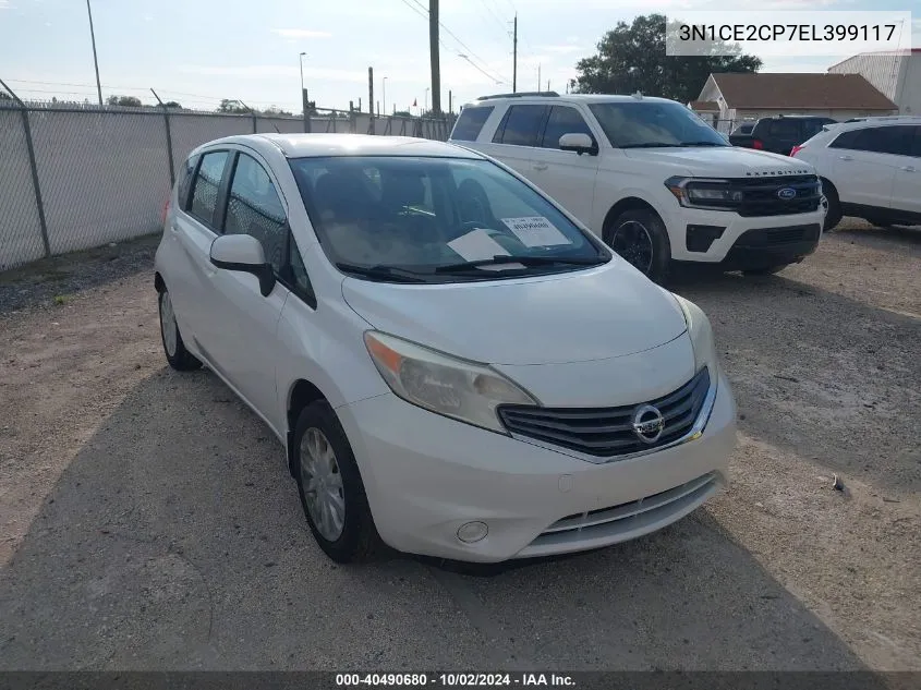 2014 Nissan Versa Note Sv VIN: 3N1CE2CP7EL399117 Lot: 40490680