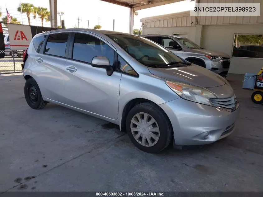 2014 Nissan Versa Note S Plus VIN: 3N1CE2CP7EL398923 Lot: 40503882