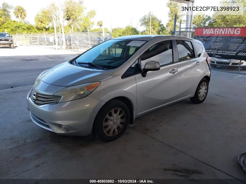 2014 Nissan Versa Note S Plus VIN: 3N1CE2CP7EL398923 Lot: 40503882