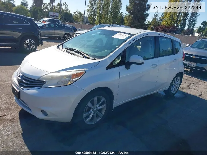 2014 Nissan Versa Note Sv VIN: 3N1CE2CP2EL372844 Lot: 40509438