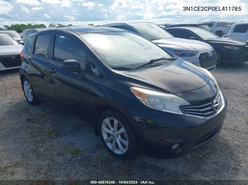 2014 Nissan Versa Note Sv VIN: 3N1CE2CP0EL411785 Lot: 40510248