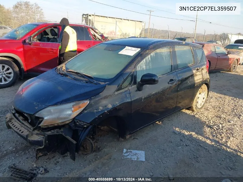 2014 Nissan Versa Note Sv VIN: 3N1CE2CP7EL359507 Lot: 40555699