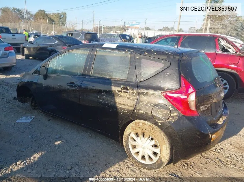 2014 Nissan Versa Note Sv VIN: 3N1CE2CP7EL359507 Lot: 40555699