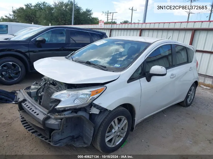 2014 Nissan Versa Note Sv VIN: 3N1CE2CP8EL372685 Lot: 40627134