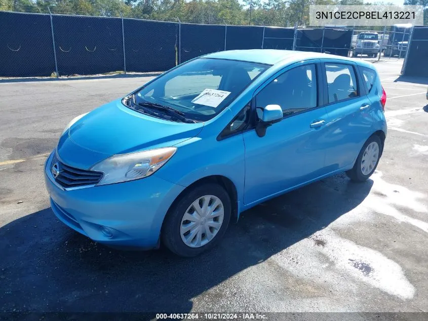 2014 Nissan Versa Note S Plus VIN: 3N1CE2CP8EL413221 Lot: 40637264