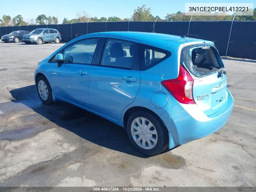 2014 Nissan Versa Note S Plus VIN: 3N1CE2CP8EL413221 Lot: 40637264