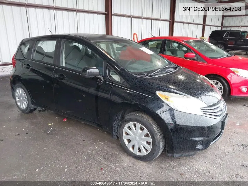 2014 Nissan Versa Note S/S Plus/Sv/Sl VIN: 3N1CE2CP9EL364708 Lot: 40649617