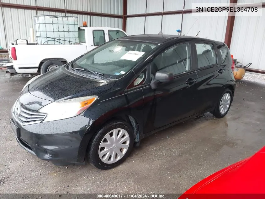 2014 Nissan Versa Note S/S Plus/Sv/Sl VIN: 3N1CE2CP9EL364708 Lot: 40649617