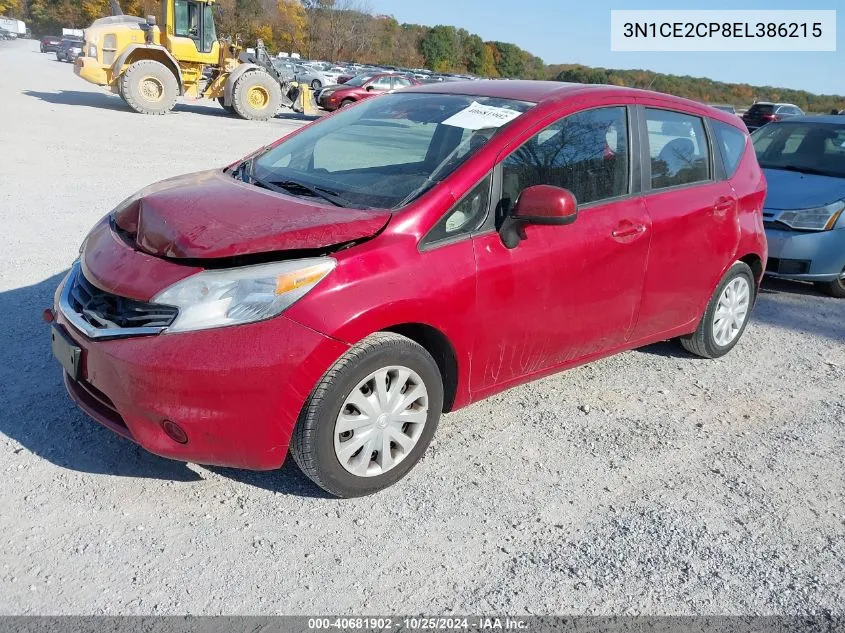 3N1CE2CP8EL386215 2014 Nissan Versa Note S (Sr)