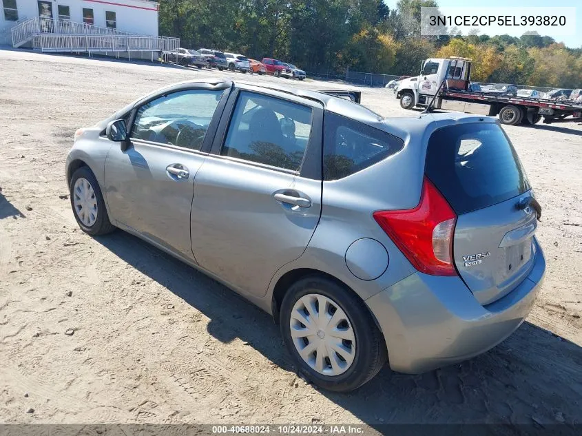 2014 Nissan Versa Note S (Sr)/S Plus/Sv VIN: 3N1CE2CP5EL393820 Lot: 40688024