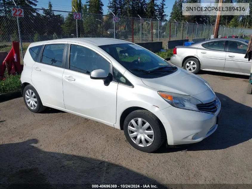 2014 Nissan Versa Note Sv VIN: 3N1CE2CP6EL389436 Lot: 40696369