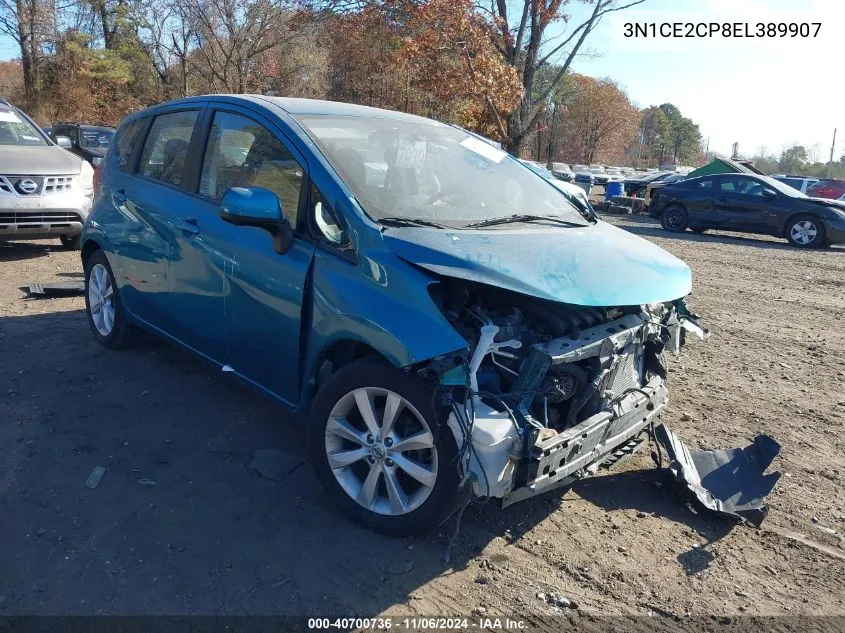 2014 Nissan Versa Note Sv VIN: 3N1CE2CP8EL389907 Lot: 40700736