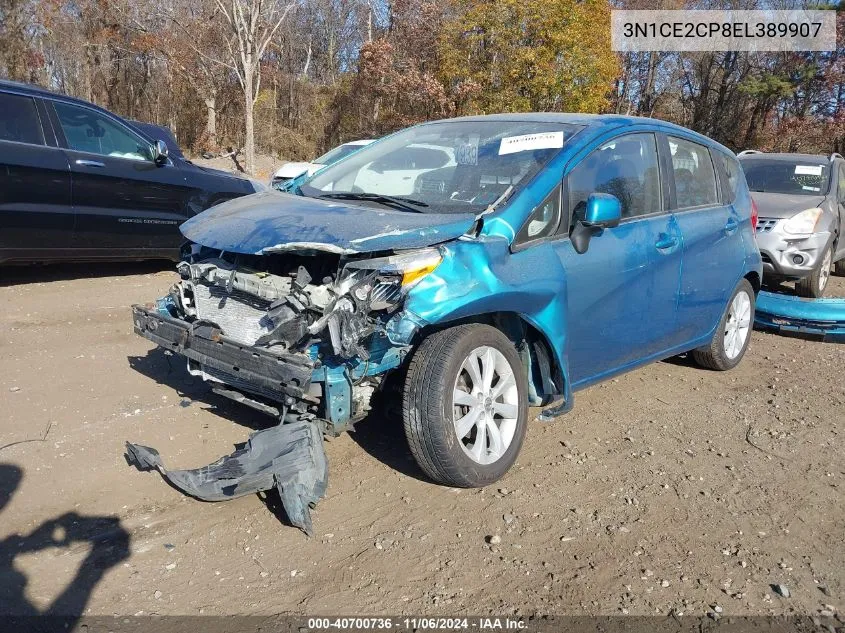 2014 Nissan Versa Note Sv VIN: 3N1CE2CP8EL389907 Lot: 40700736