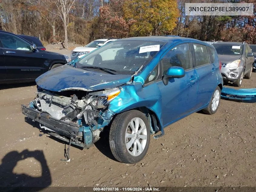 2014 Nissan Versa Note Sv VIN: 3N1CE2CP8EL389907 Lot: 40700736