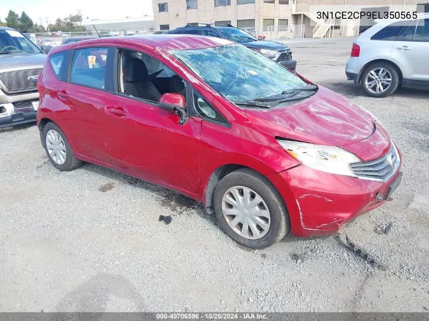 2014 Nissan Versa Note Sv VIN: 3N1CE2CP9EL350565 Lot: 40706596