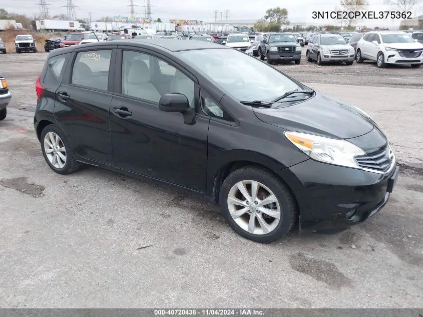 2014 Nissan Versa Note Sv VIN: 3N1CE2CPXEL375362 Lot: 40720438