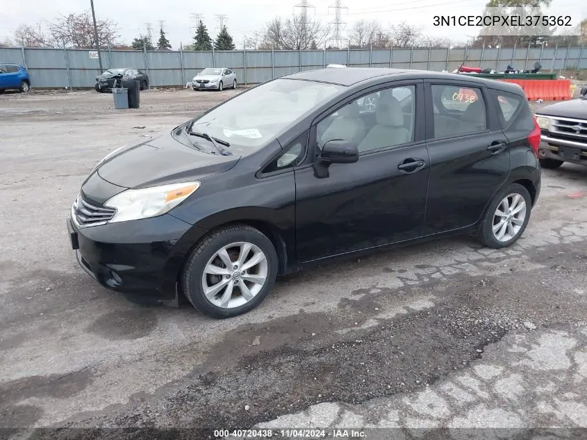 2014 Nissan Versa Note Sv VIN: 3N1CE2CPXEL375362 Lot: 40720438